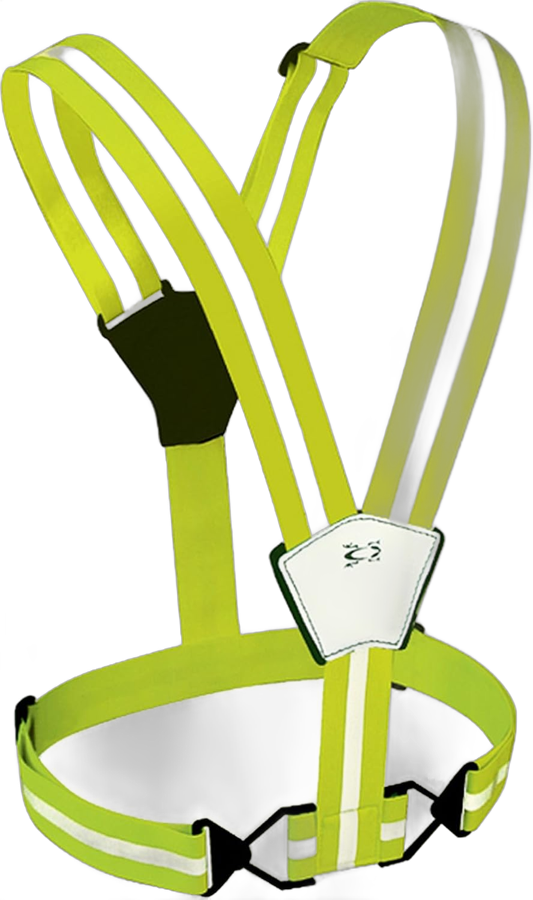 Amphipod Xinglet reflective running vest hi-viz