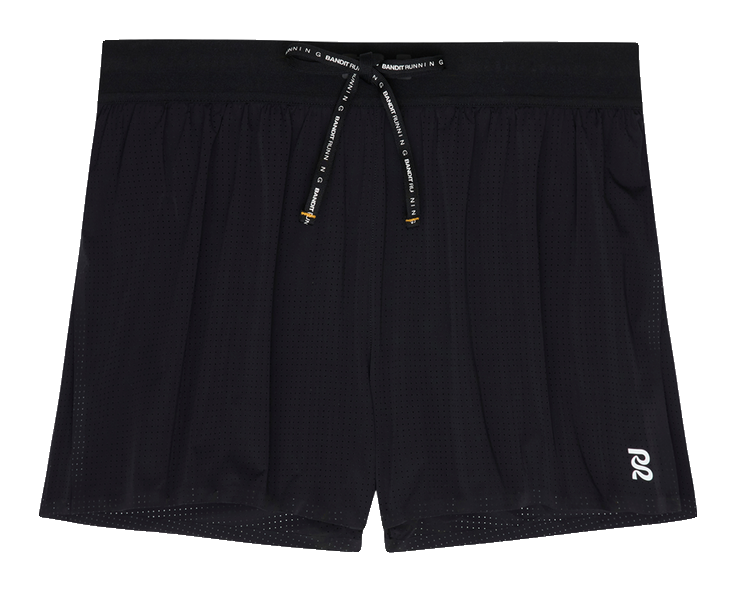 Bandit Running Men's Vento 5 inch Run Short black