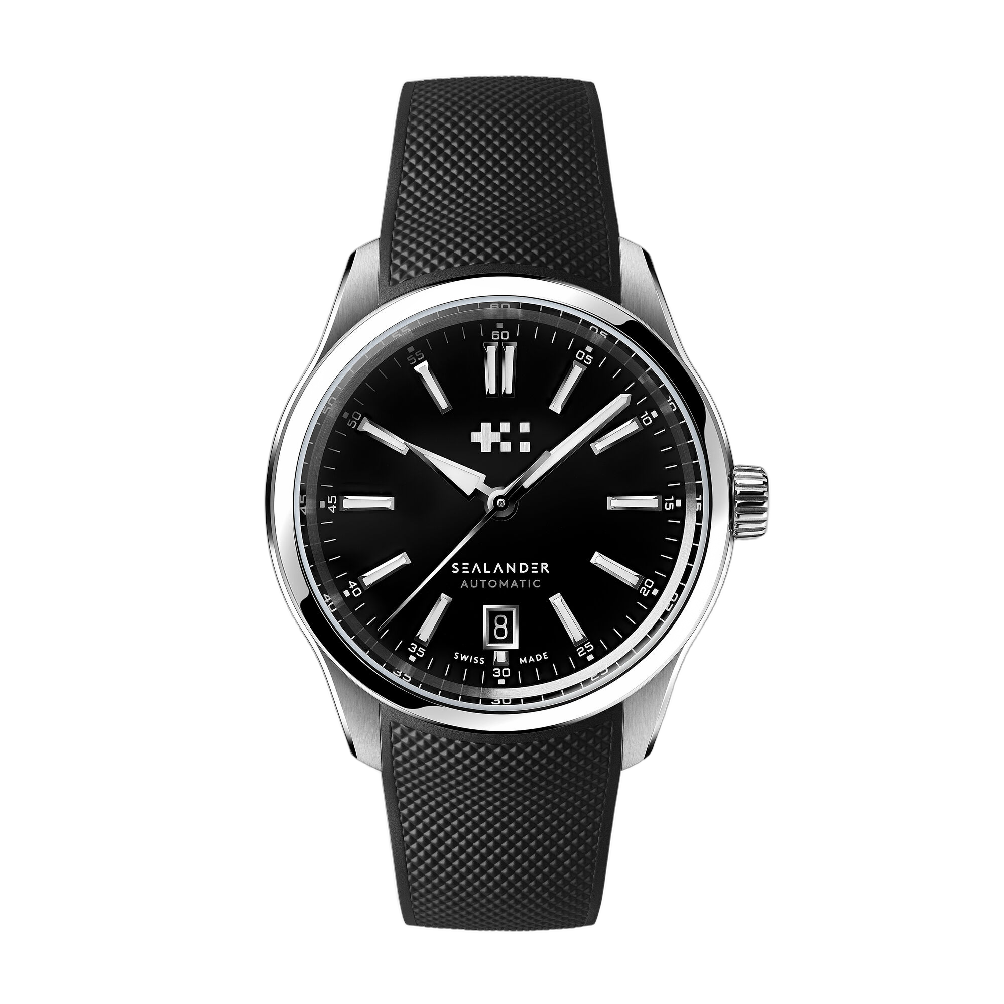 Christopher Ward C63 Sealander Automatic on rubber strap