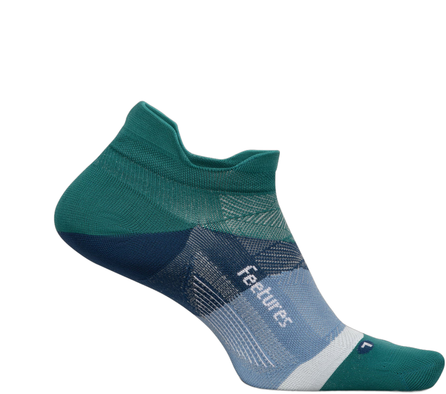 Feetures Elite Ultra Light Tab running sock Woodland Forest green