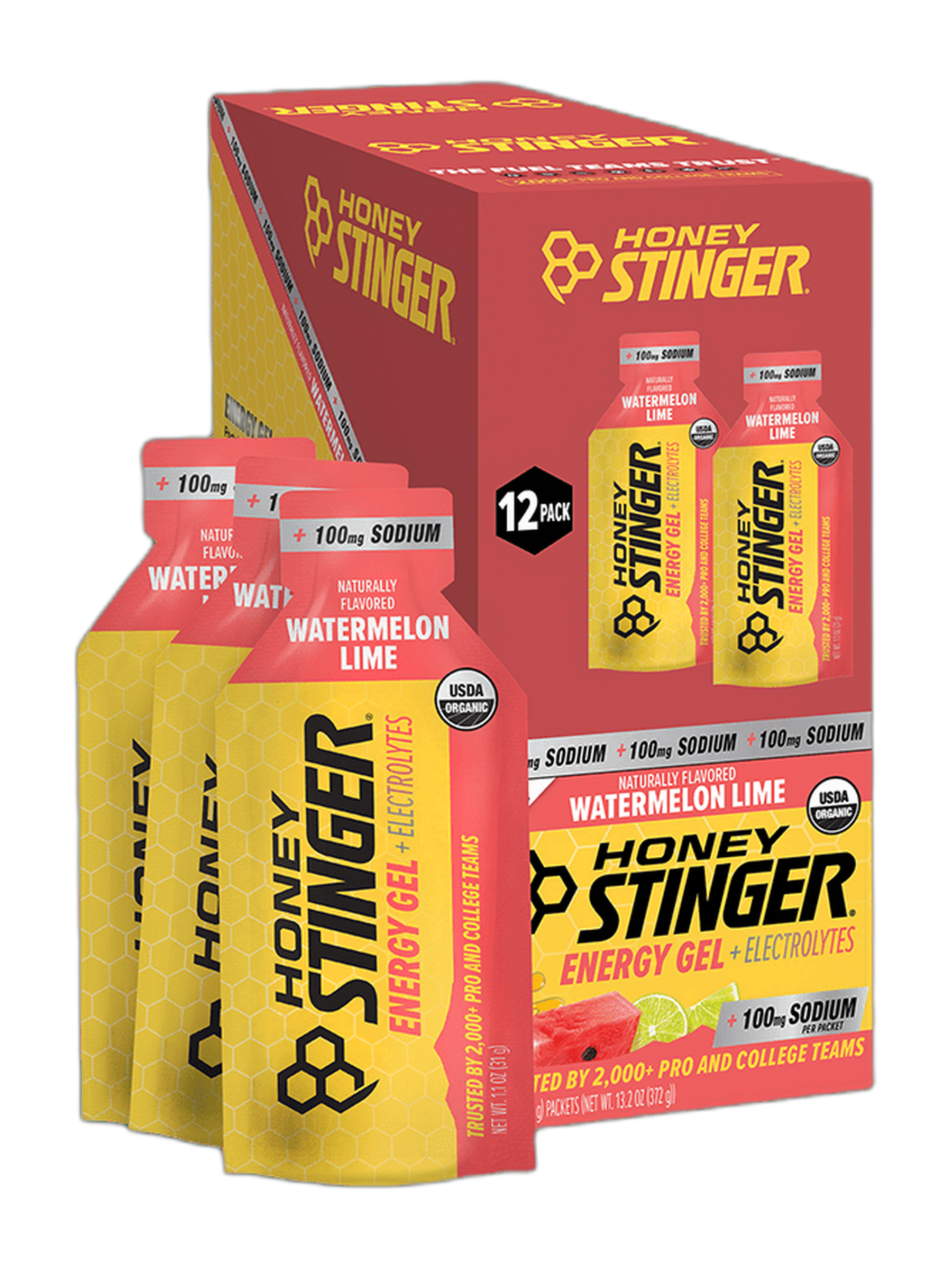 Honey Stinger Energy Gel + Electrolytes