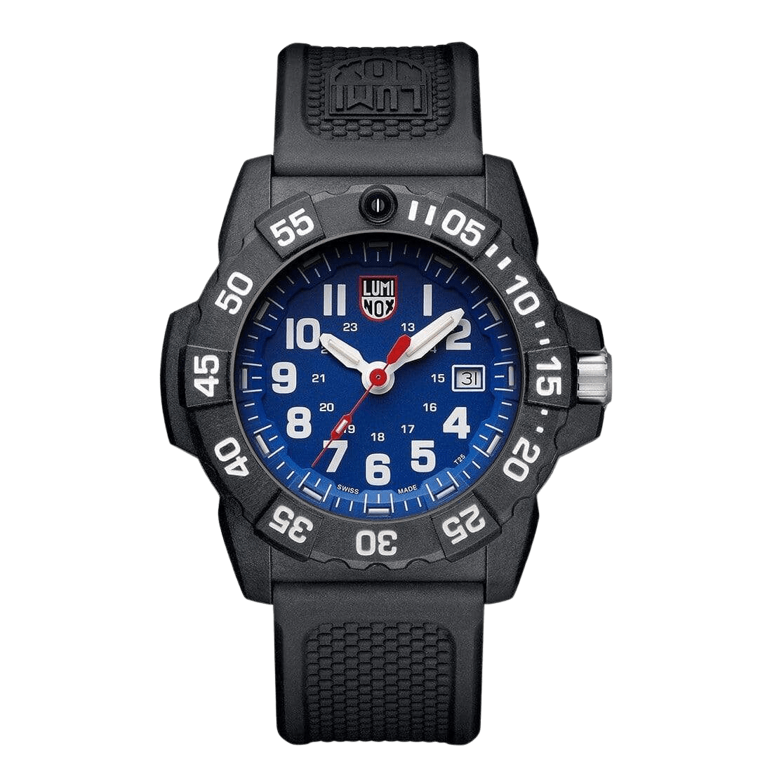 Luminox Navy SEAL 3500 reference 3503 blue dial rubber strap