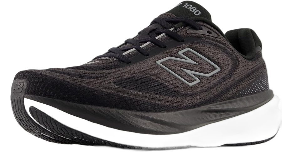 New Balance 1080 v15 men’s road running shoe Black/Slate Grey