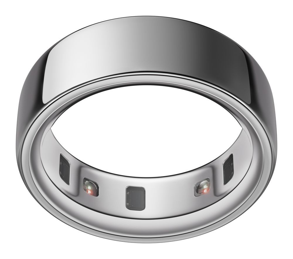 Oura Ring 4 Silver smart ring