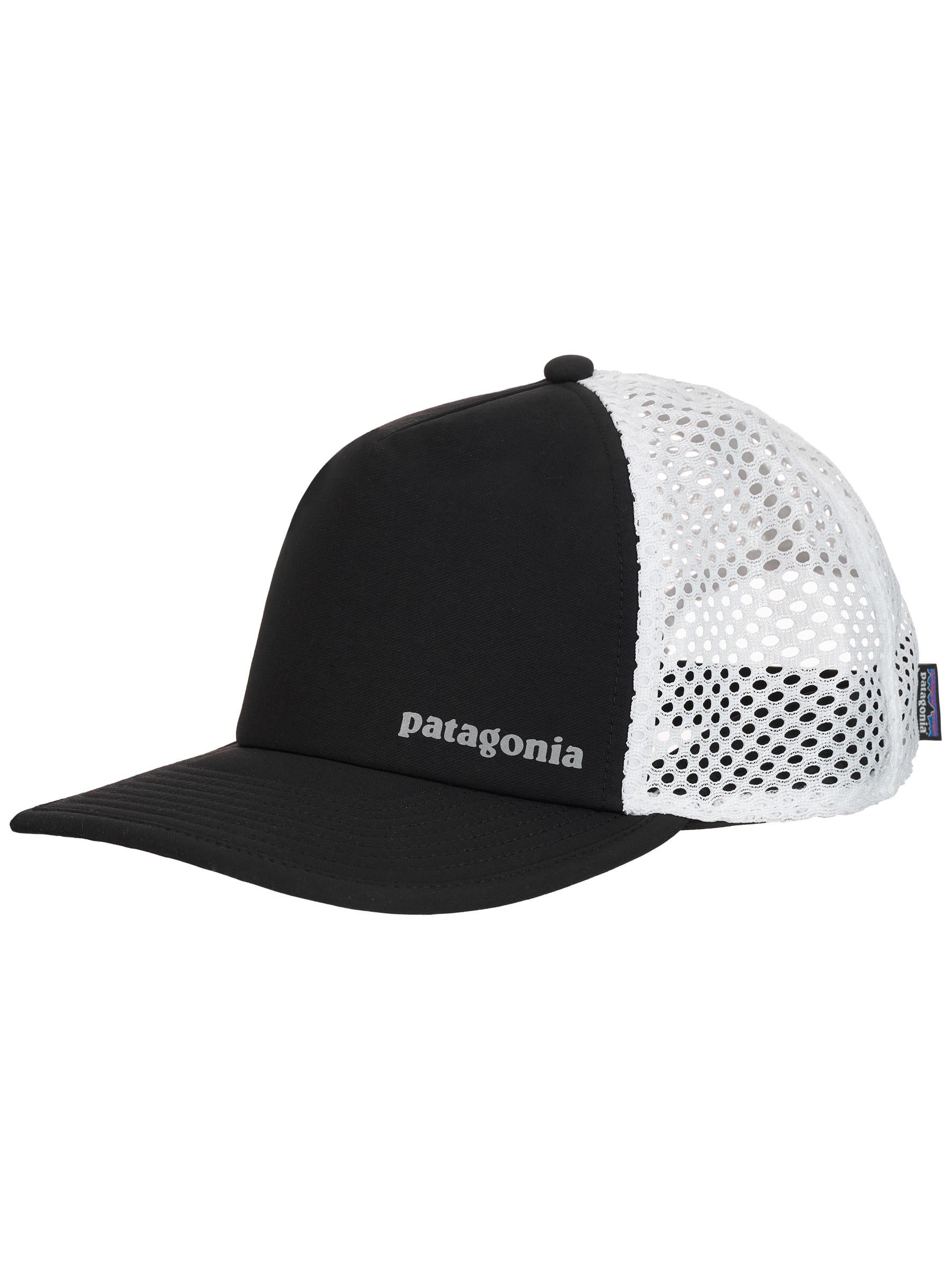Patagonia Duckbill Trucker Hat black white