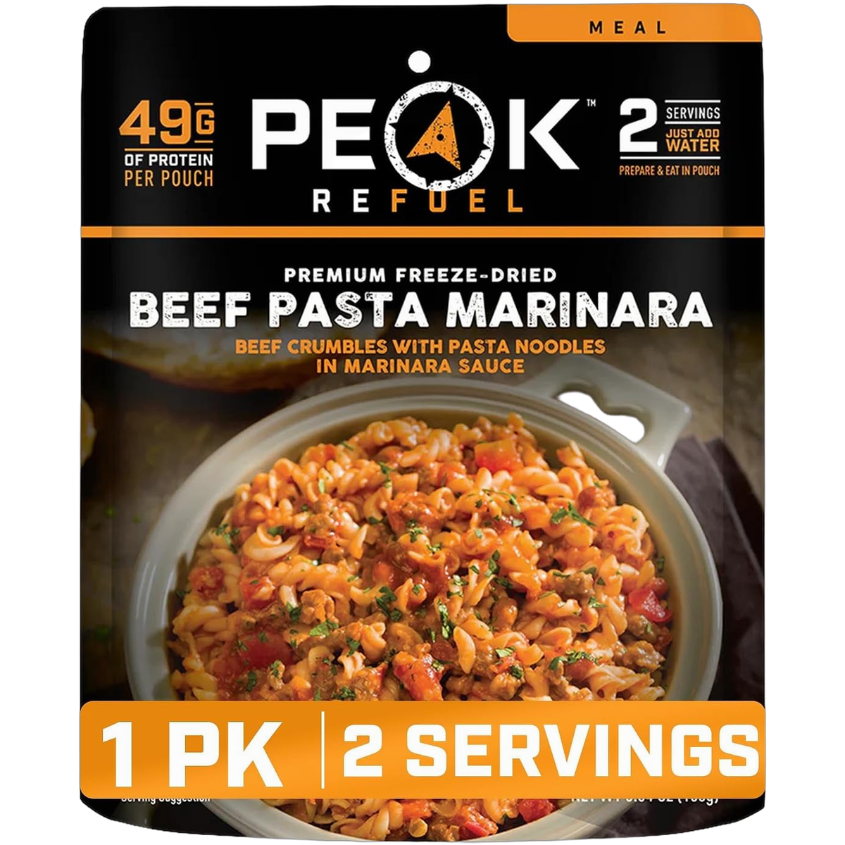 Peak Refuel Beef Pasta Marinara