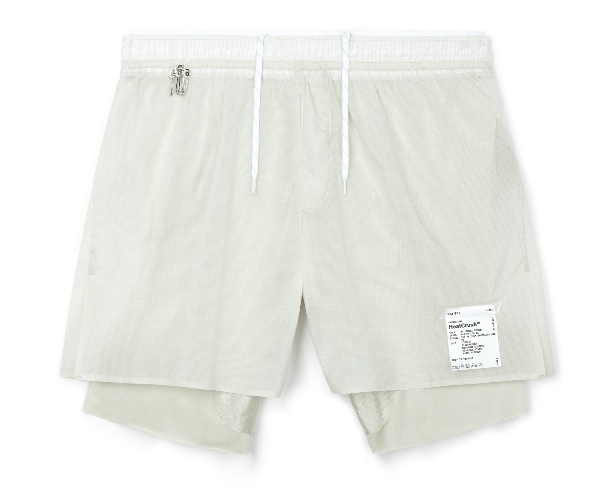 Satisfy HeatCrush 8 inch Desert Shorts Moonstruck