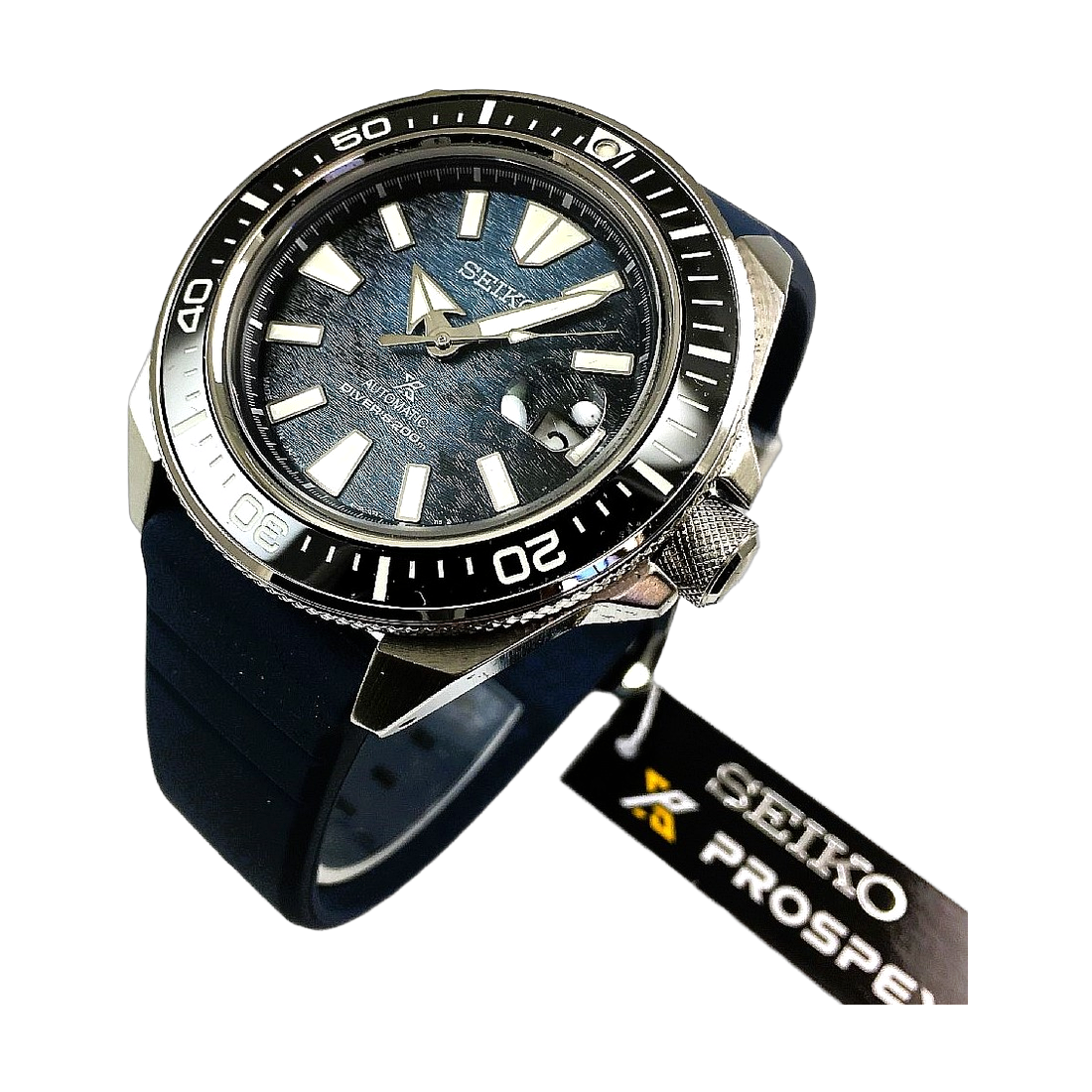 Seiko Prospex King Samurai SRPF79 on rubber strap