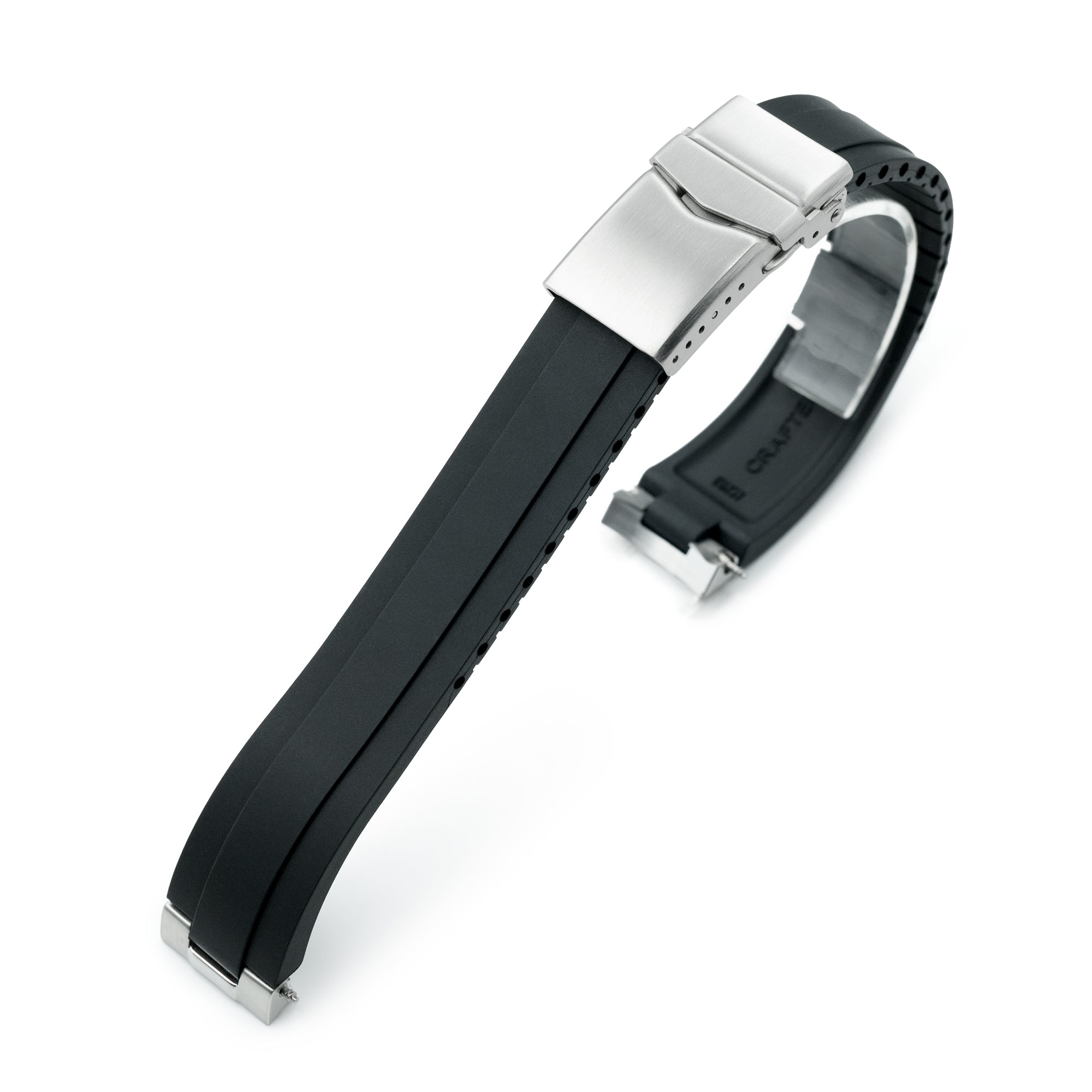 Crafter Blue MX03-813 rubber strap for Seiko Speedtimer