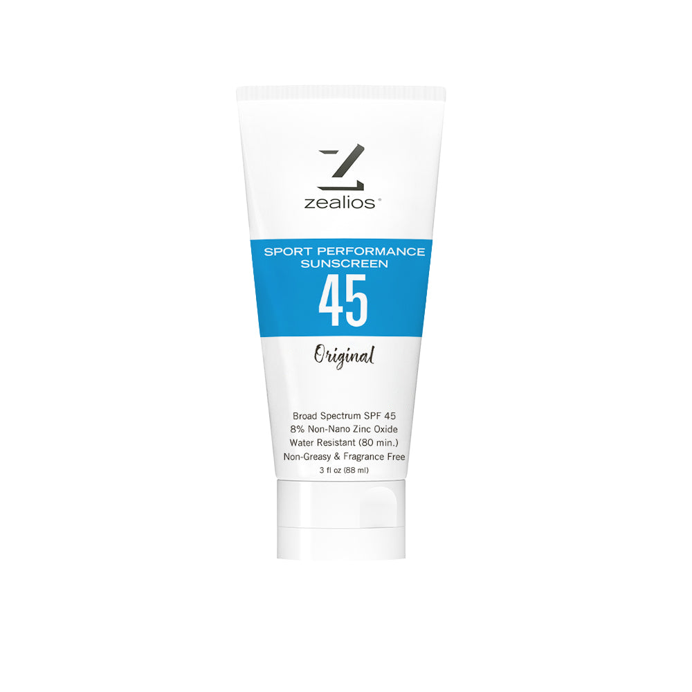 Zealios Sport Performance SPF 45 sunscreen